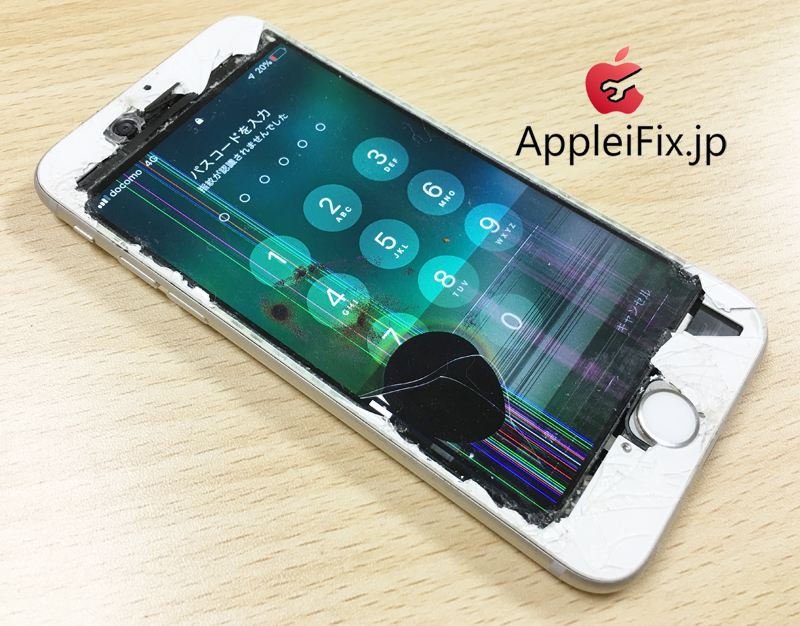 iPhone6S液晶割れ修理　新宿アップルアイフィックス修理専門店7.jpg