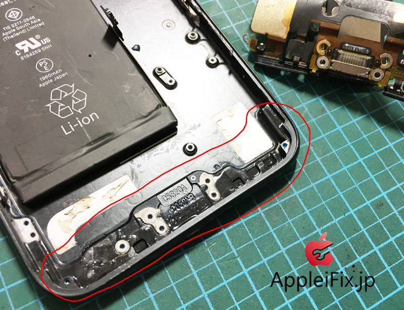 iPhone7水没修理、基板修理appleifix10.JPG