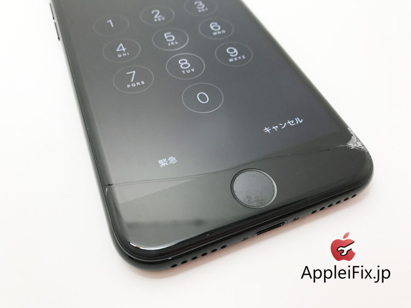 iPhone7ジェットブラックガラス修理新宿AppleiFix.JPG