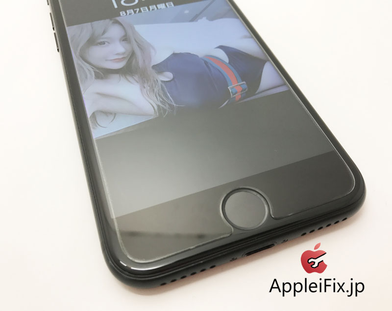 新宿AppleiFix修理センター iPhone7 マットブラック 画面割れ修理3.jpg