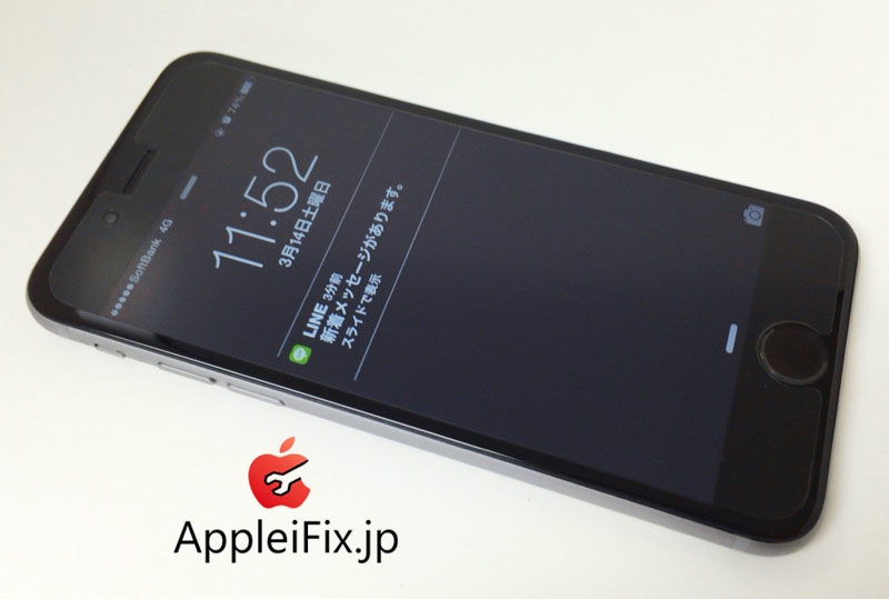 iPhone6 黒　画面修理01.JPG