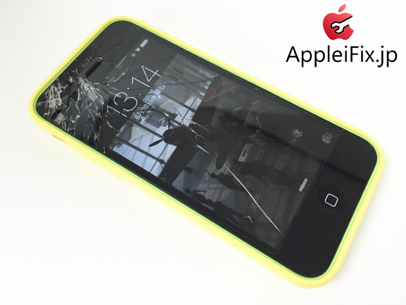 iPhone5C ガラス,液晶交換修理4.jpg