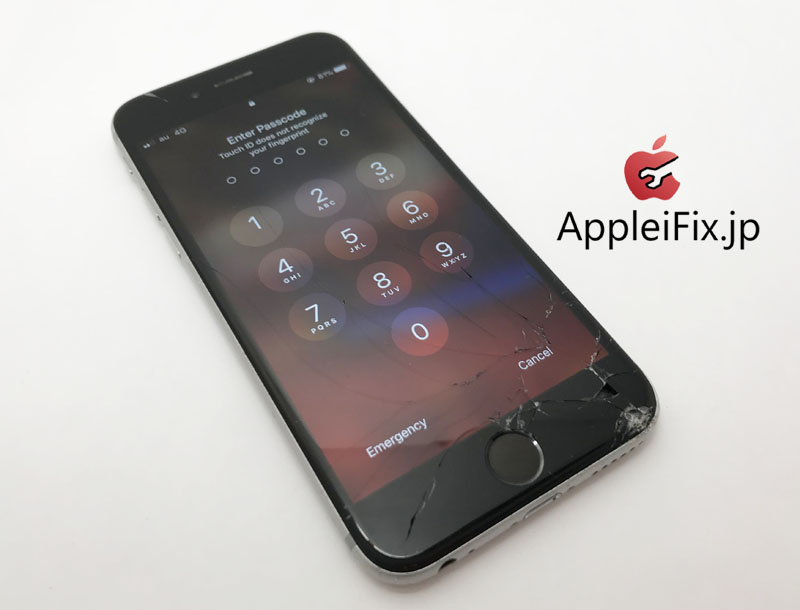 iPhone6S画面割れ修理　AppleiFix.JPG