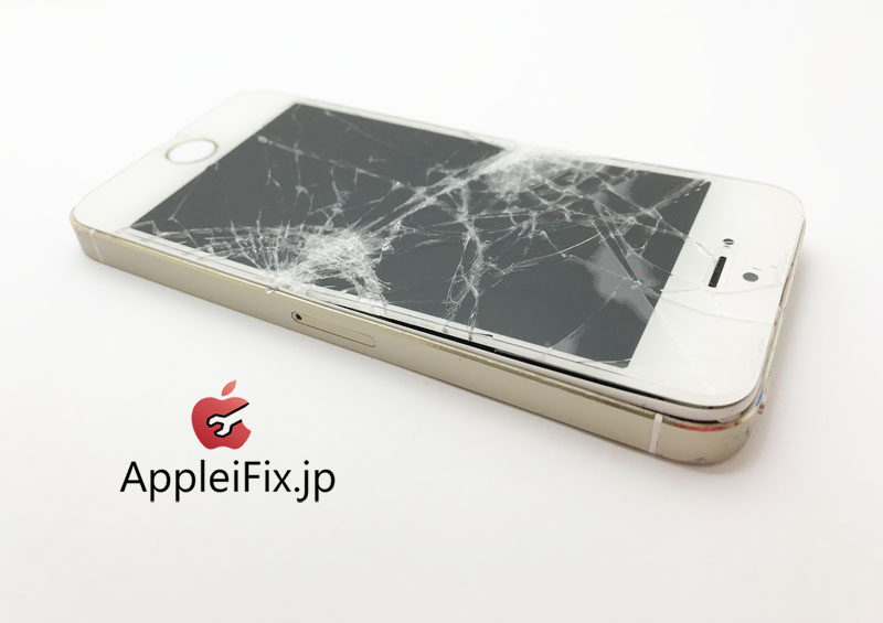 iPhone5S 歪み,凹み緩和作業修理　AppleiFix.JPG