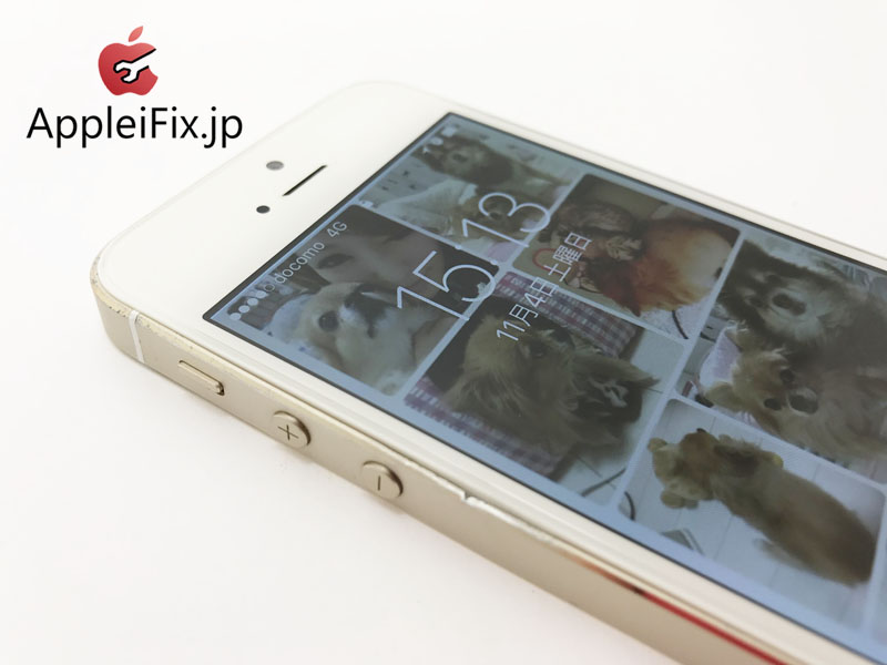 iPhone5S 歪み,凹み緩和作業修理　AppleiFix5.JPG
