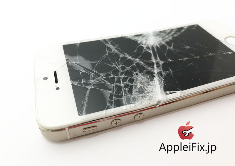 iPhone5S 歪み,凹み緩和作業修理　AppleiFix1.jpg