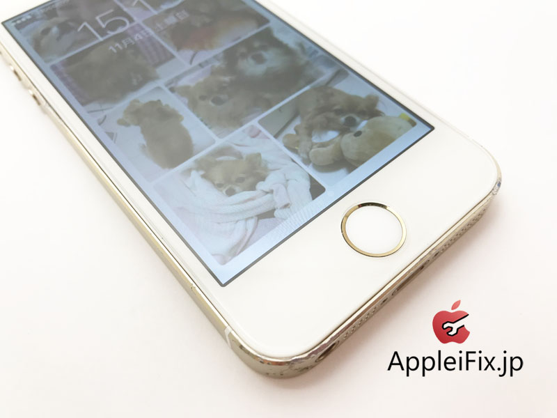 iPhone5S 歪み,凹み緩和作業修理　AppleiFix3.jpg