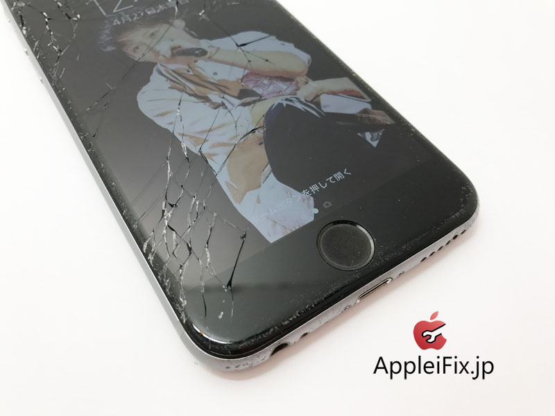 iPhone6画面割れ修理とバッテリー交換修理千葉県からご依頼1.jpg